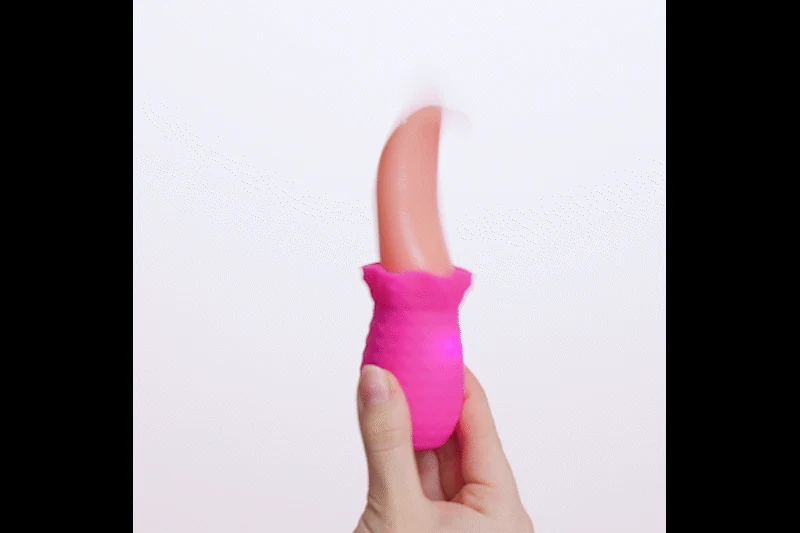 Teazers Tongue Vibrator roze voor likkende tong stimulatie