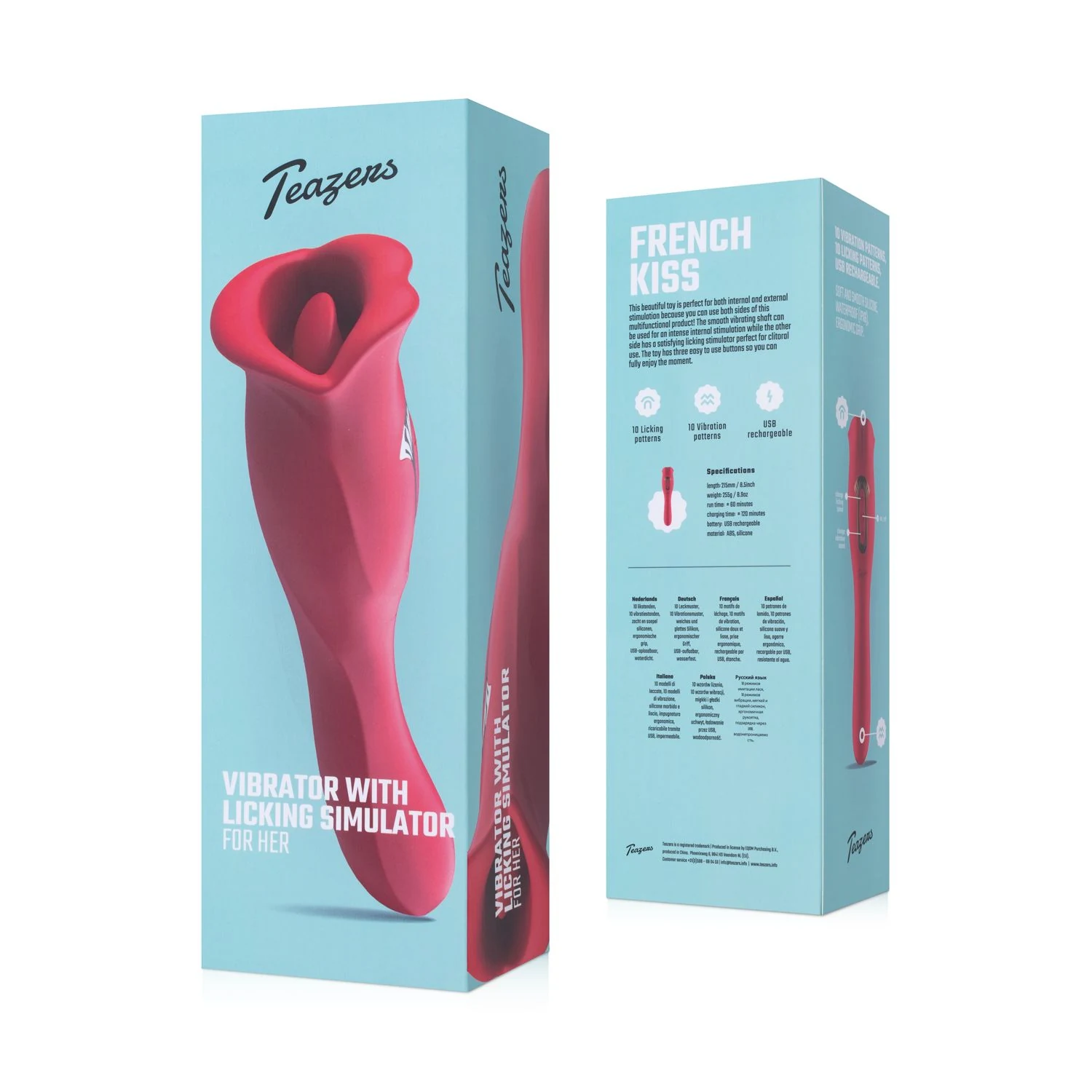 Teazers vibrator TEA064 met barcode 8719934017924
