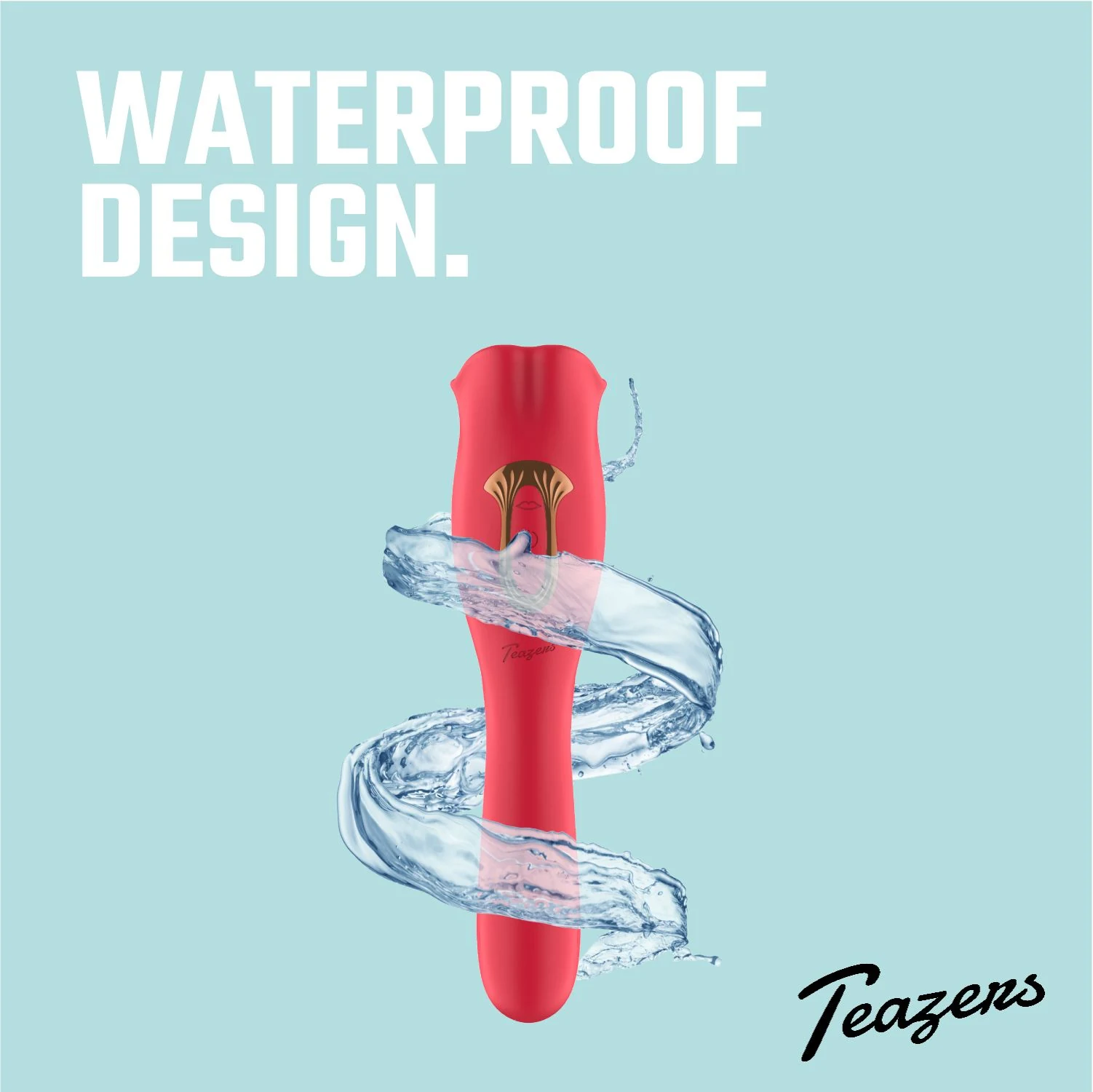 Teazers siliconen vibrator voor G-spot en clitoris