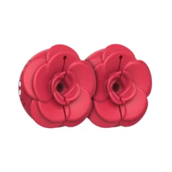 Teazers vibrerende tepelklemmen rood met 9 vibratiestanden
