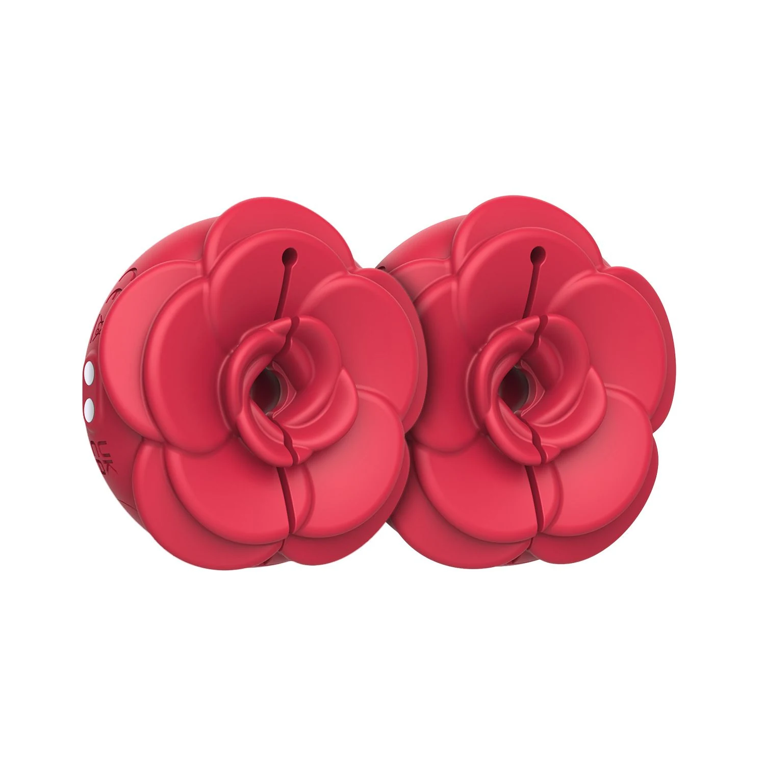 Teazers vibrerende tepelklemmen rood met 9 vibratiestanden