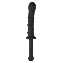 The Handler dildo met handvat zwart van 25 cm