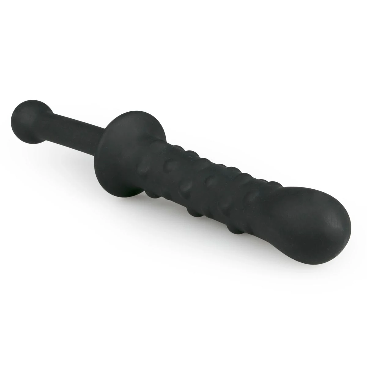 Flexibele dildo met handvat voor anale stimulatie