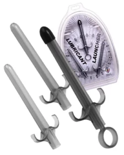 Trinity Vibes glijmiddel launcher set met drie cilinders en spuit