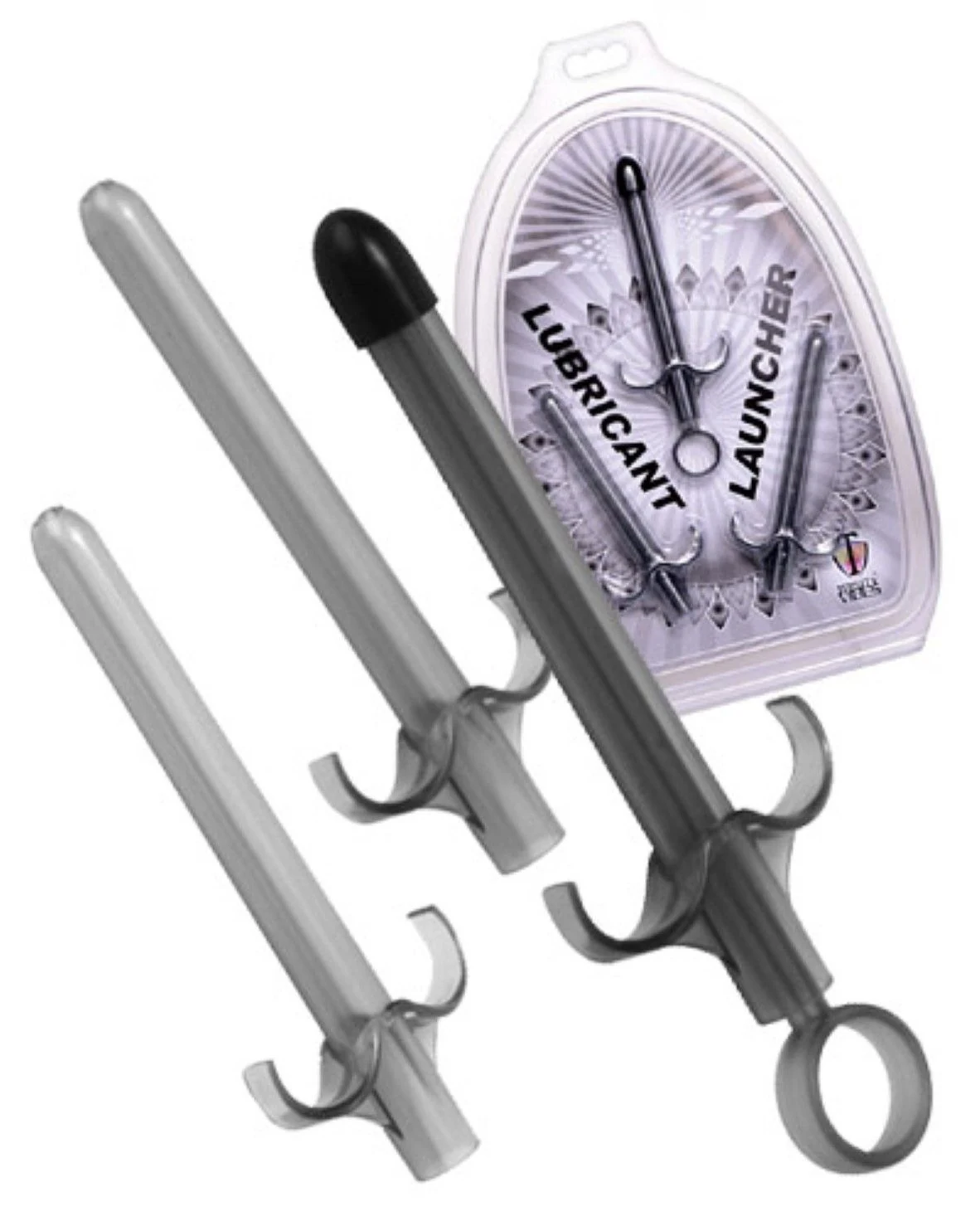 Trinity Vibes glijmiddel launcher set met drie cilinders en spuit