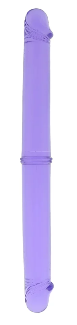 Twinzer Double Dong paars, dubbele dildo paars van Seven Creations