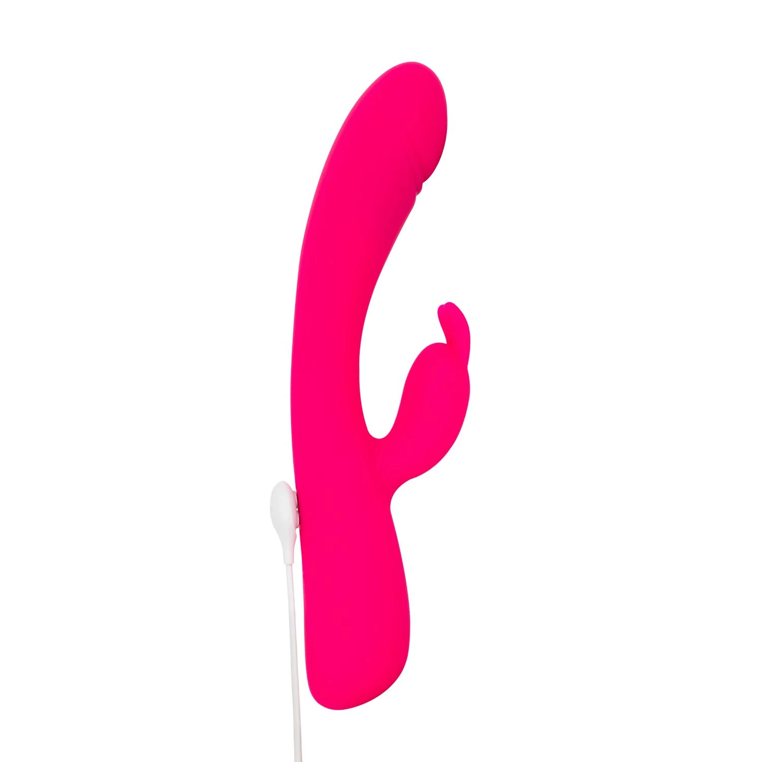 Rabbit vibrator met pushbutton bediening en variabele vibratiestanden