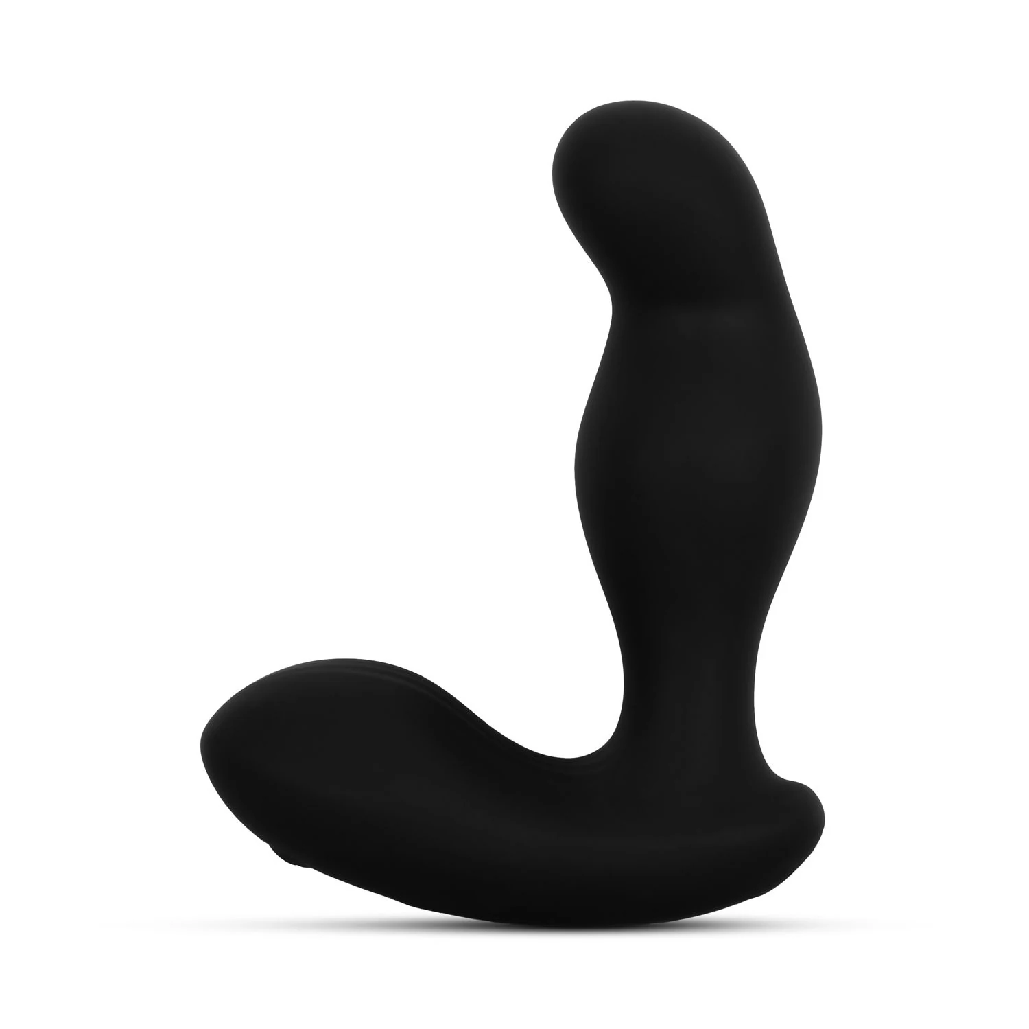 Waterproof zwarte anaal vibrator voor prostaat, anus en perineum stimulatie