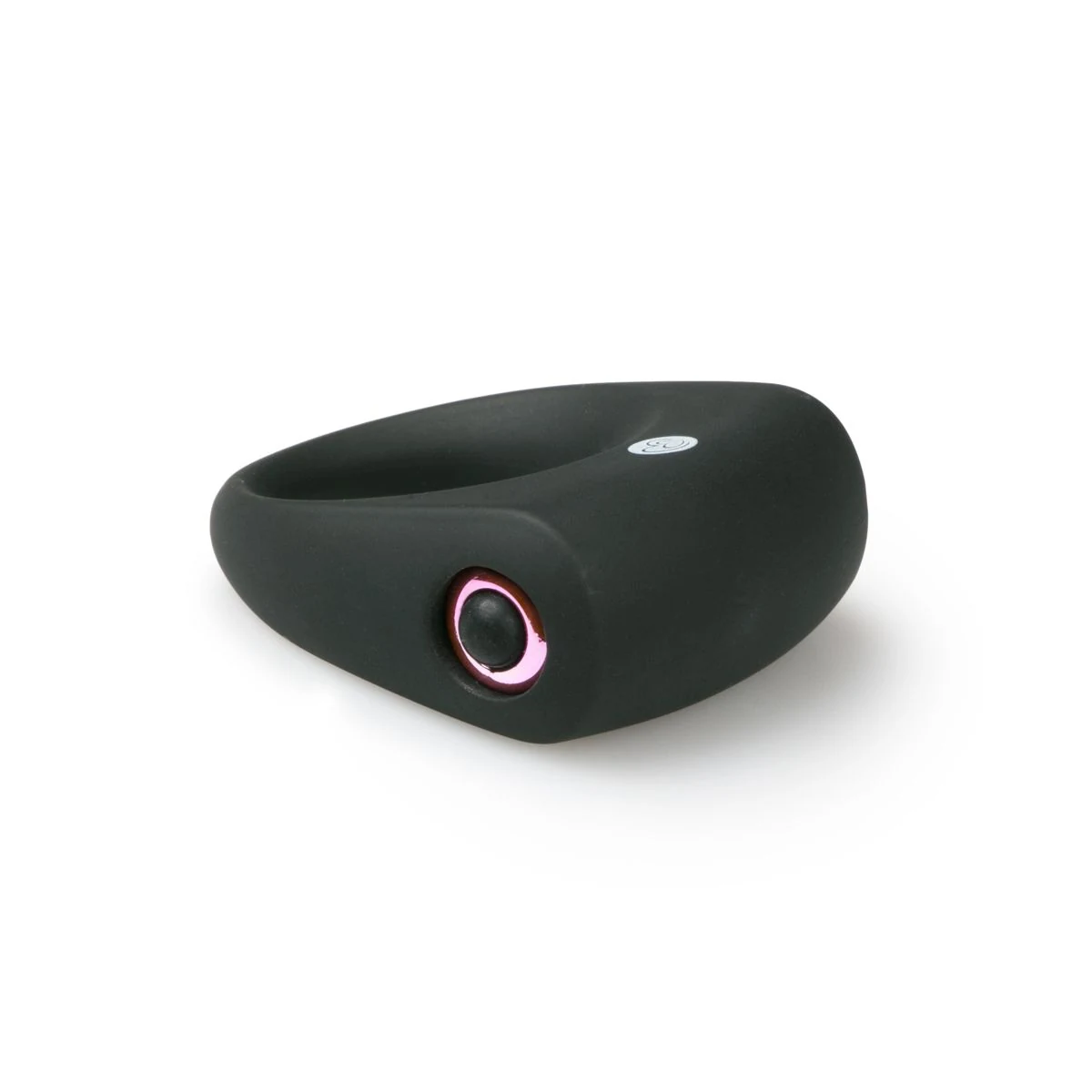 Vivid Cockring Met Mini Bullet - Zwart met pushbutton bediening