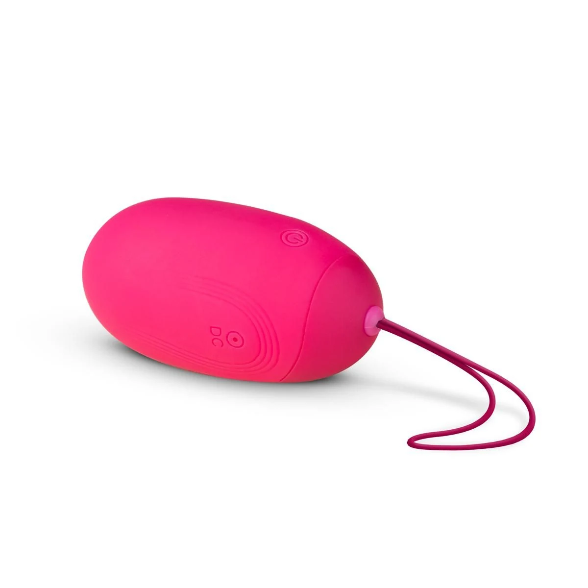 XL vibratie-ei met trekkoord, 160 mm lengte en 38 mm maximale diameter