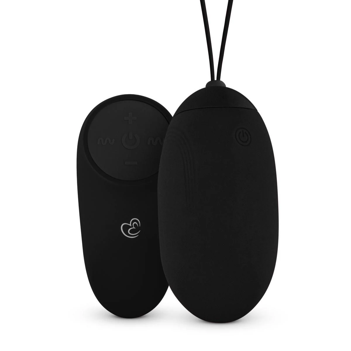 XL vibratie-ei met afstandsbediening in zwart van Easytoys Mini Vibe Collection