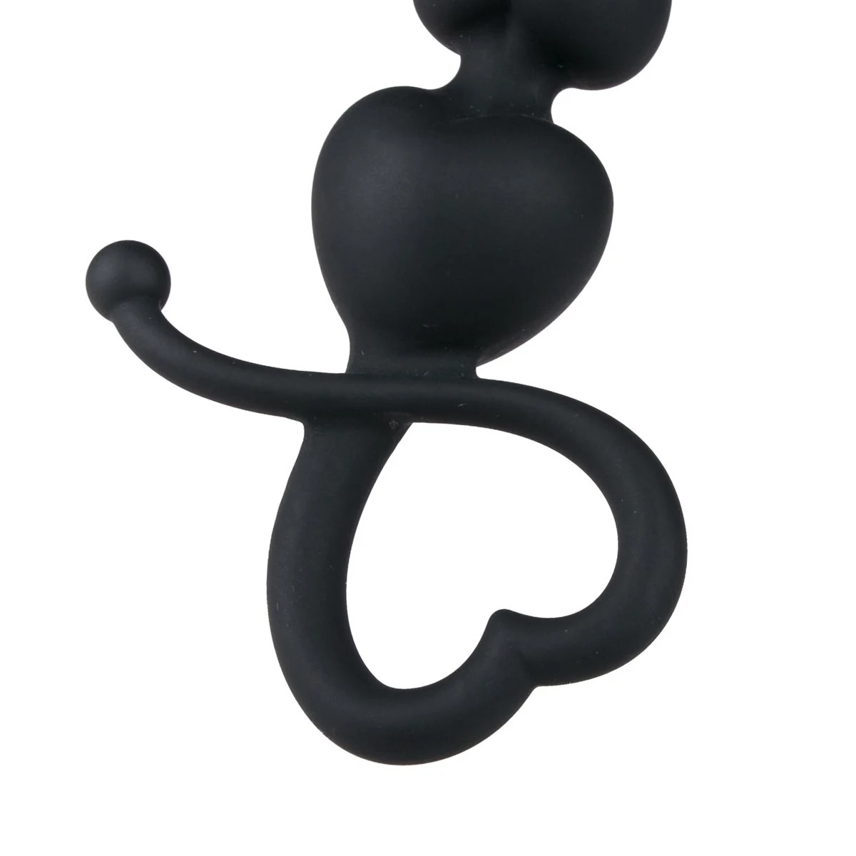 Zwarte anaal kralen Easytoys Anal Collection met invoerdiepte van 140 mm